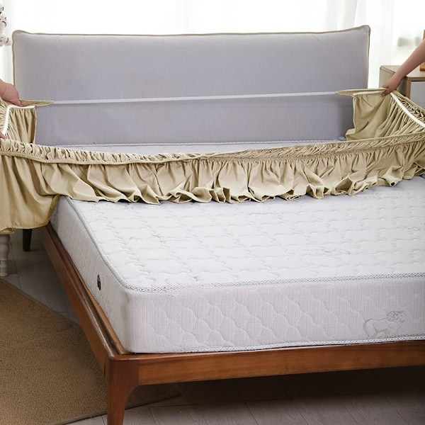 Sängkappa Volang Polyester 110GSM Tre Sidor Omslutna med 15''-X71-