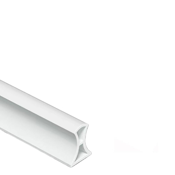 Badrum Vattentät List Dusch Vattentät List Vit 30X40MM Vit Lämplig för badrum White-X74- White 30x40mm