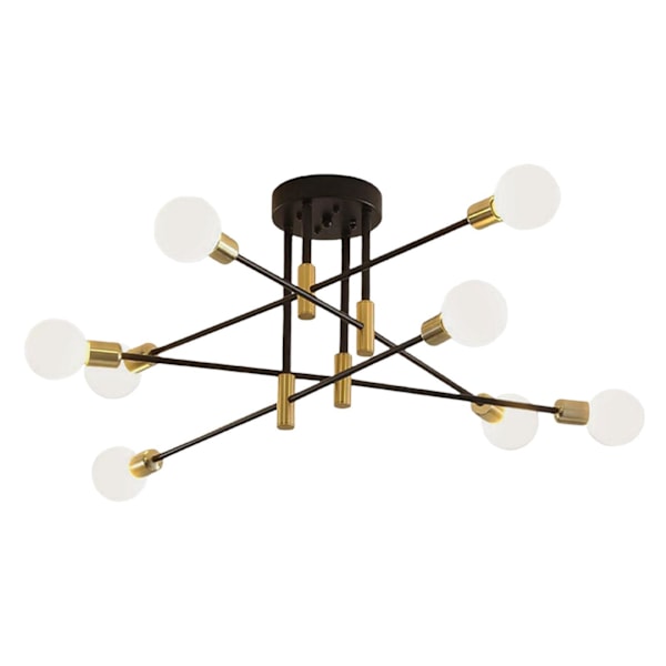 Moderne Sputnik lysekrone taklampe for stue 8 Lights