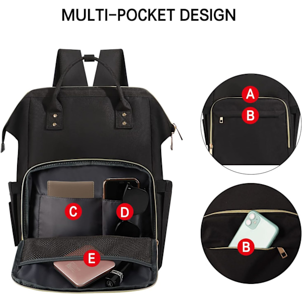 Damer Laptop-reppu