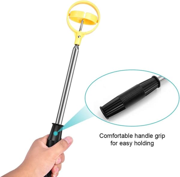 Golf Ball Retriever, Telescopic Golf Ball Picker, Golf Ball Picker Automatic Locking Scoop