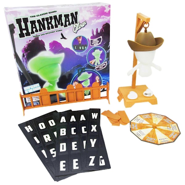 Klassiskt Magnetiskt Hänga Gubbe Gissa Mysterieord Spel Familjespel Brädspel (FMY)