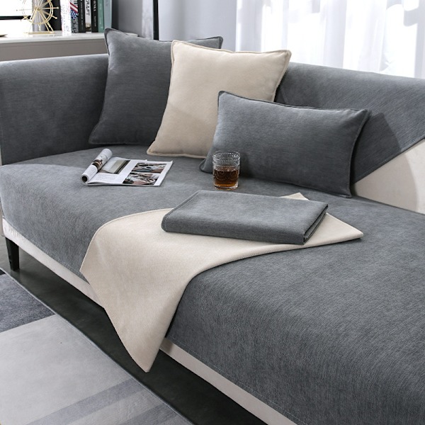 Liukumaton vintage-design sohvanpäällinen sohvasuoja 70*150cm