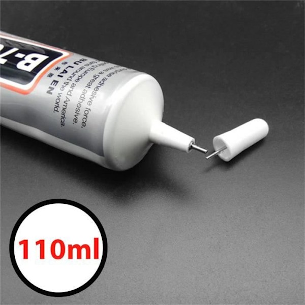Lim B-7000 110ml LCD-, lasi- ja kotelonvaihtoon ja korjaukseen, läpinäkyvä valkoinen