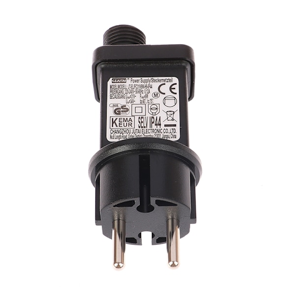 AC 220V - 31VDC 6W 8-toimintoinen SELV LED-lampun virtalähde EU-pistoke S Musta