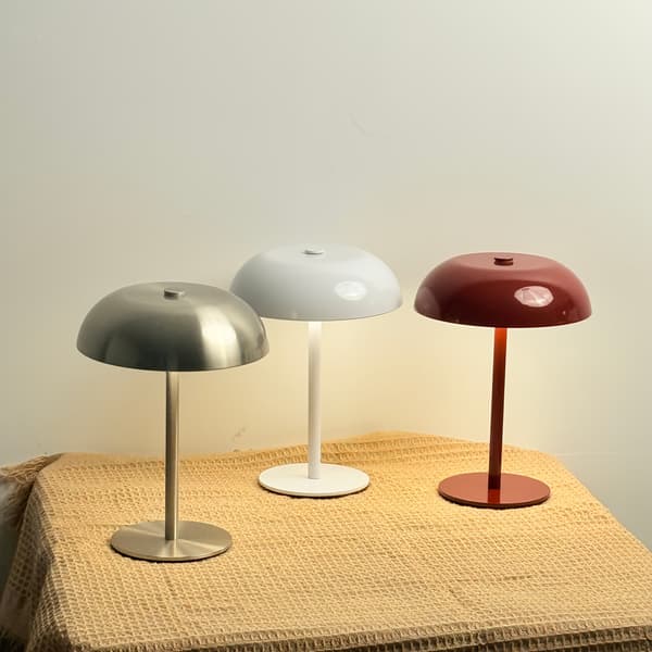 Moderne Trådløs Oppladbar LED Bordlampe for Lesing, Kontor, Studier og Soverom 1PC Blk