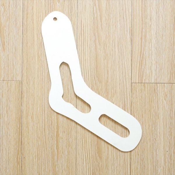 6 st trästrumpor blockerare justerbara sock blocker stickad socka