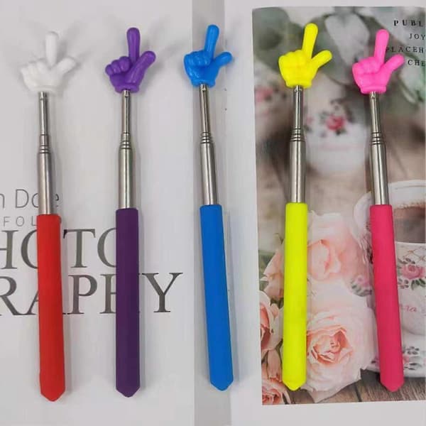 Finger Pointer Professional Telescopic Teacher Pointer Durable Handheld Pointer for Classroom