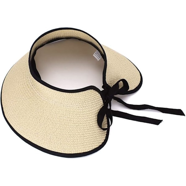 Dame Stor Strand Solhat, Bredskygget Foldbar Hat-X71-