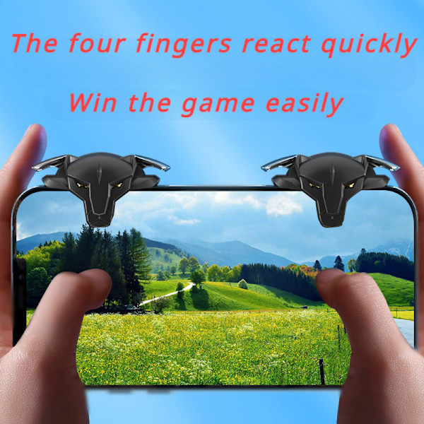 Mobilspelsutlösare, mobilspelsgamepad, spelskjutgamepad, mobilspelsjoystick