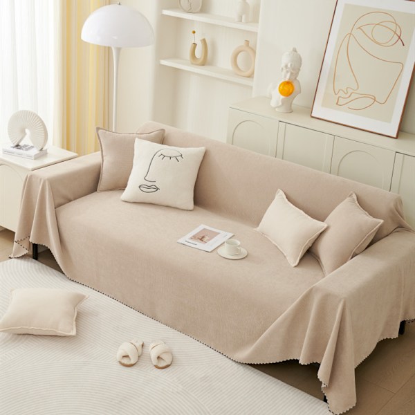 Soffatrekk anti-skli vintage design sofatrekk sofabeskyttelse 180*150