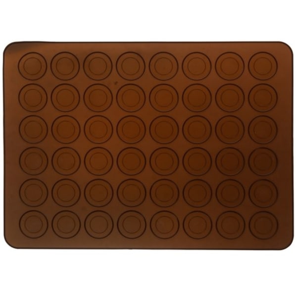 Macaron Bageform i Silikon / Form - 48 pladser