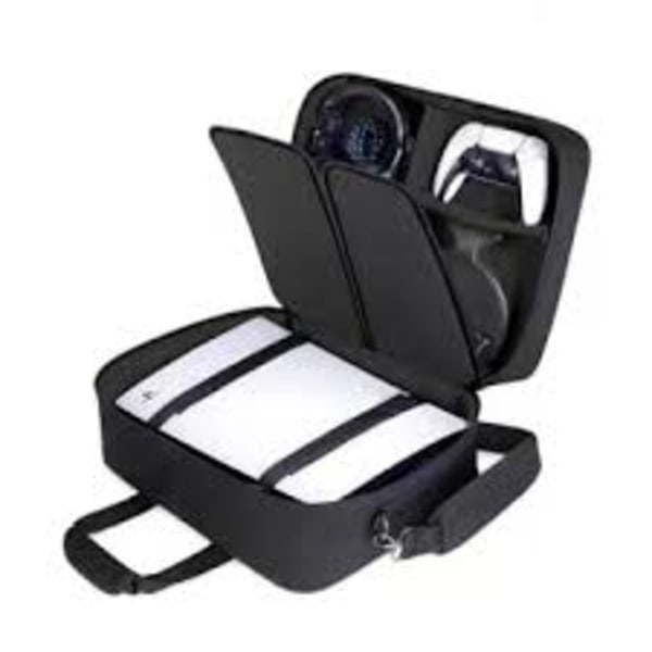 Travel Case för konsol kompatibel med PS5/PS4/Playstation 5/PS5 Digital Edition