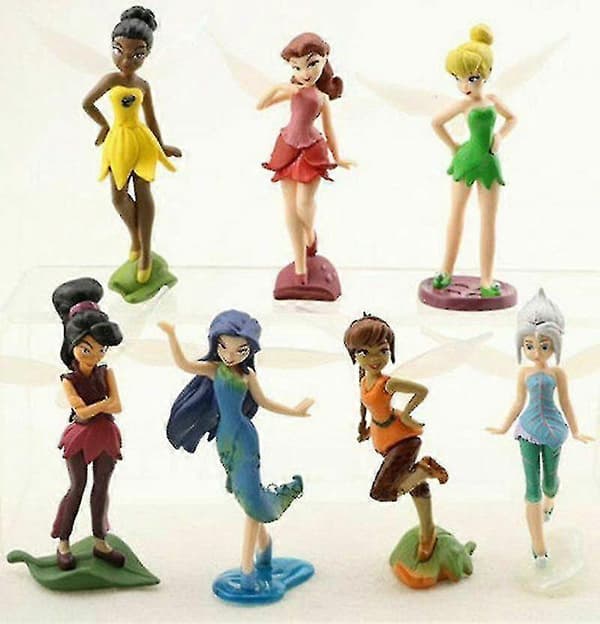 7 stk./sæt Tingeling Fe Action Figur Sæt