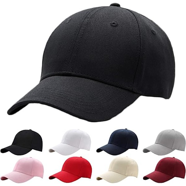 Justerbar enfärgad unisex solhatt-X71-