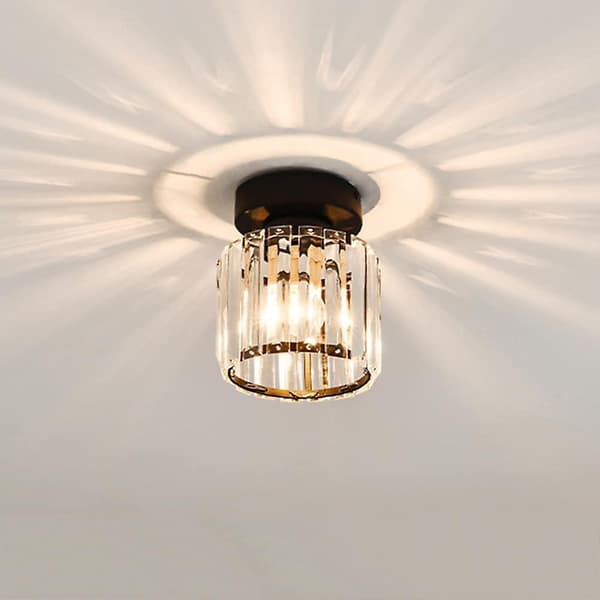 17cm LED Taklampa Hall Flush Mount Glas Geometrisk-X77-