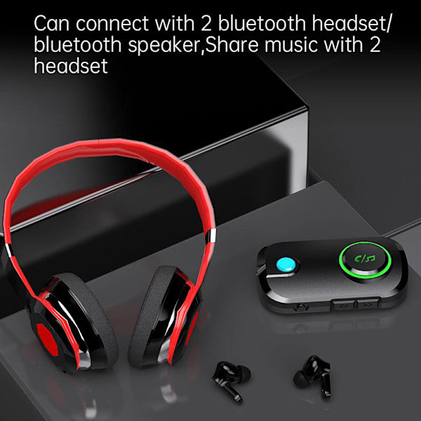 INF Langaton Bluetooth lähetin/vastaanotin handsfree AUX