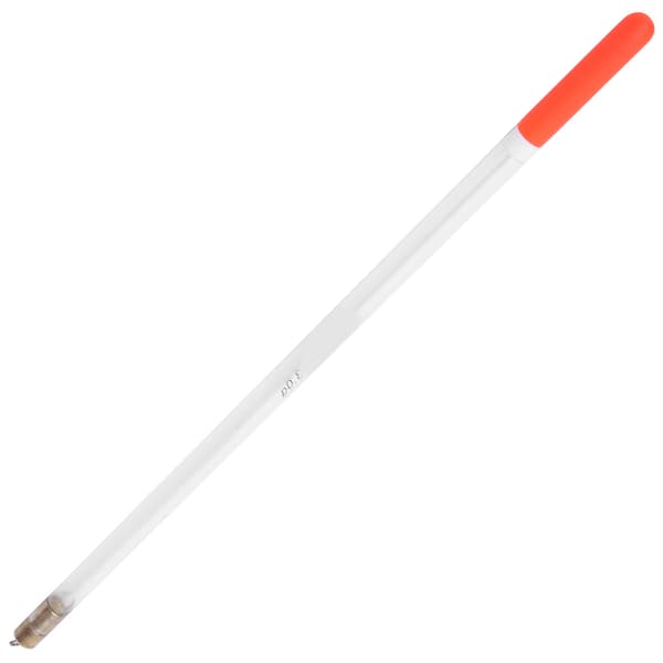 10 stk holdbare plastikfiskebøjer Bobber Stick Tube Multi Purpose Fish Feed Baits Tilbehørssæt (3,0 gennemsigtig)