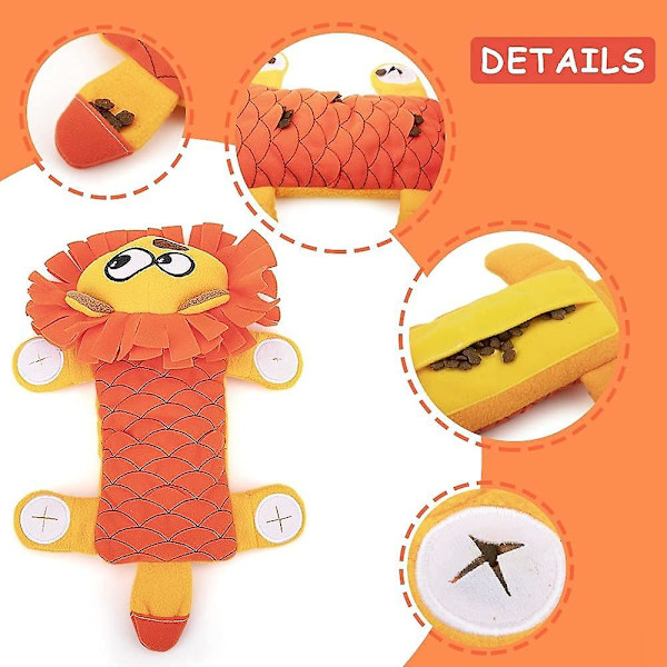 Snuffle Mat f ö r hund, Interaktiv hund pussel leksaker f ö r tr å kighet, Hundmansmatta f ö r n ä str ä ning upmontrar