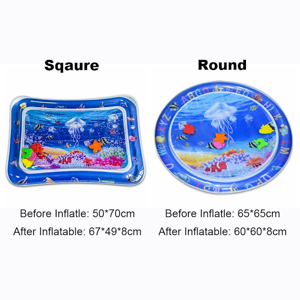 Puhallettava vesimatto Summer Activity Pad sarjakuva meduusa