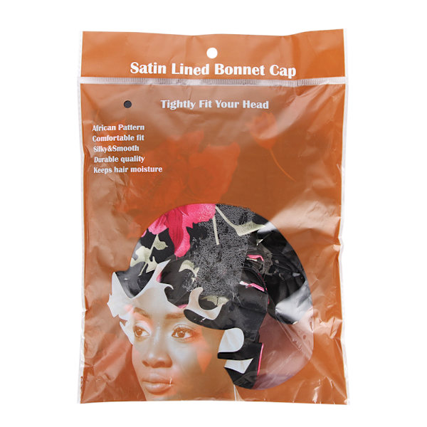 Naisten silkkihatut Satiini Bonnet TUMMAN PINKKI Dark pink