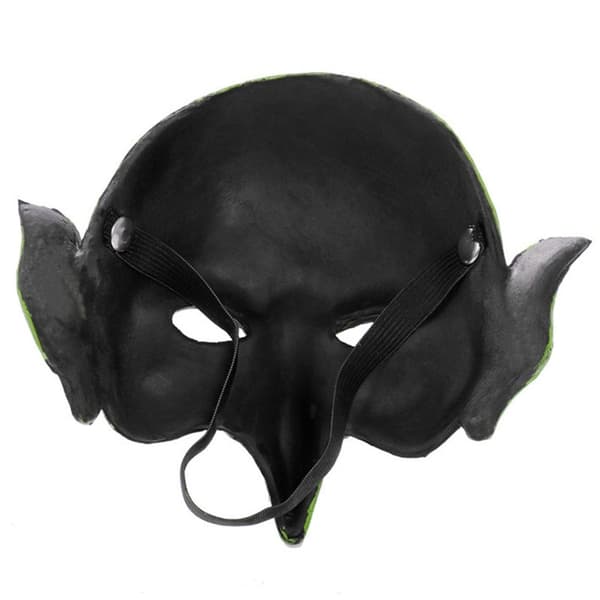 Halloween Witch Mask Half Face PU Cosplay Party Masker