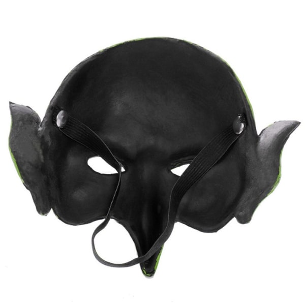 Halloween Witch Mask Half Face PU Cosplay Party Masks