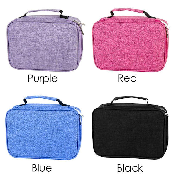 Monitoimikynäkotelo Maalaus Lyijykynäteline PURPRE Purple