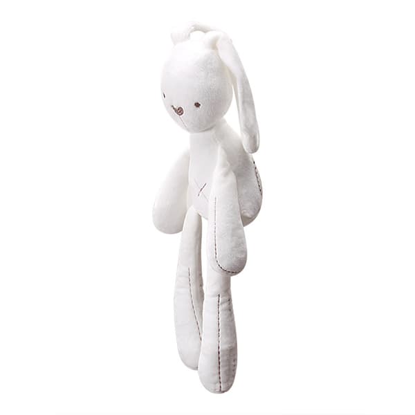 Soft Snuggle Bunny Plush Childs First Bubby doll 1st White