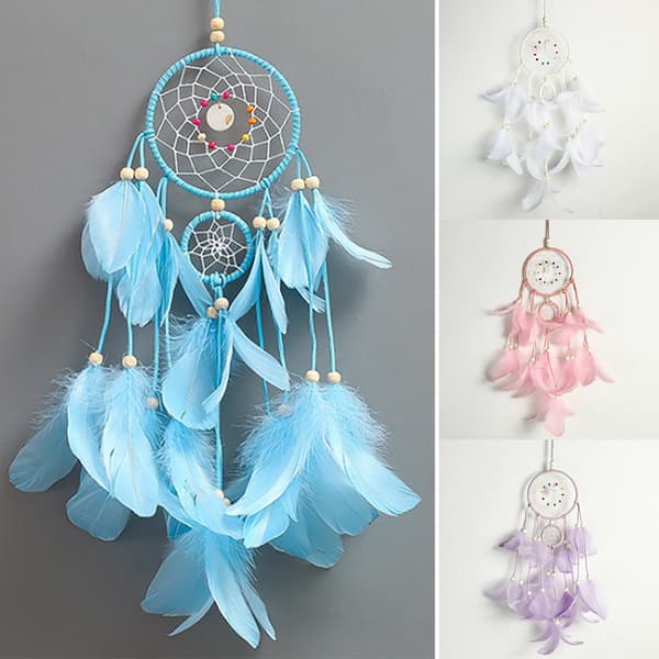 Dreamcatcher Wind Chimes korealaiseen tyyliin Blue