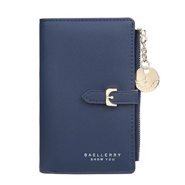 Naisten Clutch-lompakko, Baellerry Ladies Fashion nahka pitkä Mörkblå