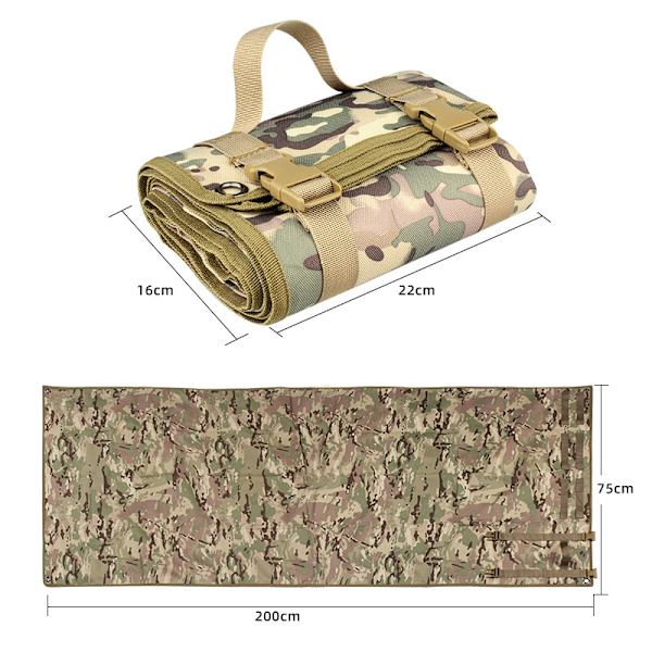 Ammuntavarusteet Tactical Training Pad RoolUp Shooters Mat Camouflage