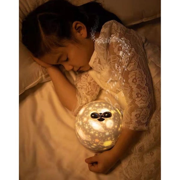 LED-näyttö Mood Care Baby Sleep Night Light 6 kuviota