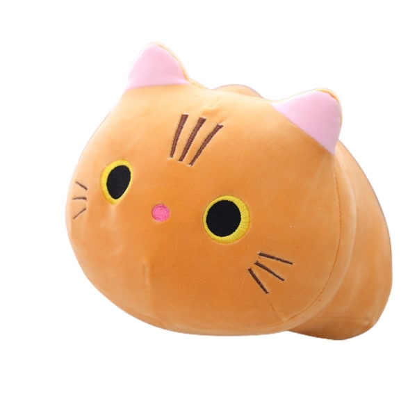 Söpö Cat Pehmolelut Tyyny Joulu Anime Decor Joulukoristeen orange
