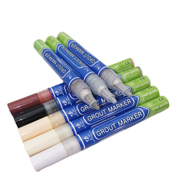 Vedenpitävä Tile Gap Repair Color Pencil Tile Refill Grout Pen Grey
