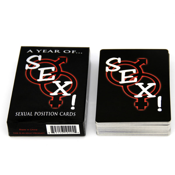 Sovrum Kommando SEX Vuxna par spelkort SEX
