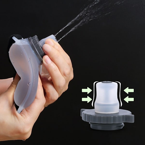 200ml Utomhus löpande handled Vattenflaska Cykelsportmugg Bärbar vattenflaska white