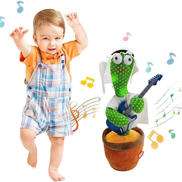 Sings Dance Repetitive Talking Cactus Toy 2