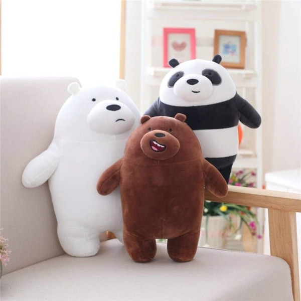 Täytetty eläin 40 cm Kawaii We Bare Bears Pehmolelu