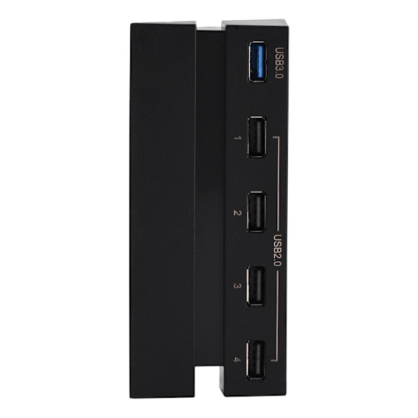 Hög Hastighet 5-Portars USB-Hub 2.0 & 3.0 Utbyggnadsnav Kontrolleradapter För PS4 Spelkonsol, USB-Hub För PS4-Konsol