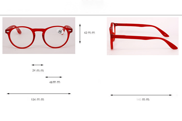 Unisex Reading Magnifiers - Stylish Reading Glasses with Comfortable Spring Hinges for Easy Reading. 1