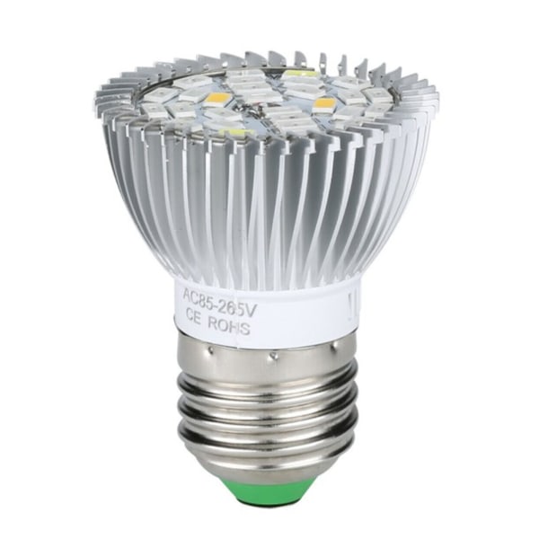 LED Plant Grow Light Bulb E27 Bas Grow Glödlampor inomhus 28W Plant Grow Glödlampa för grönsaker Växthus och hydroponic