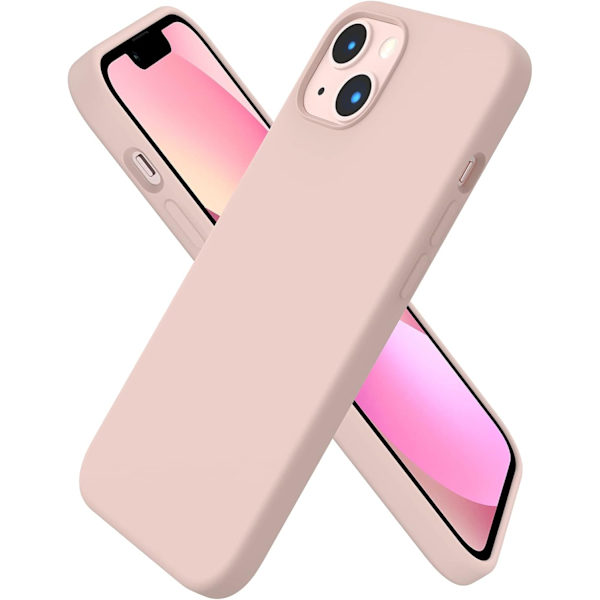 Liquid Silicone Case Compatible with iPhoneXR, Ultra-Thin Case, Full Coverage Shockproof Protective Soft Case Solid Pink Solid Pink Solid pink iPhoneXR