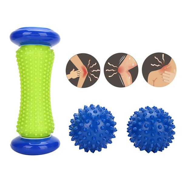 Fotmassageboll, Fotmassagerulle Boll Fotvalv Smärtlindring Plantar Fasciit Massageboll Fotvals, Plantar Fasciit Massageboll