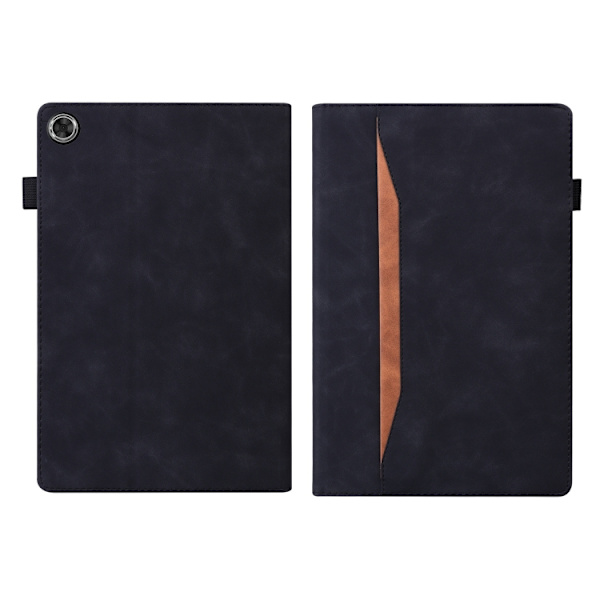 Compatible with Samsung Galaxy Tab A9+ Split Shockproof Leather Protective Case Svart
