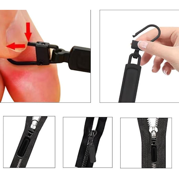 4 pcs Zipper Puller Repair, Zipper Puller