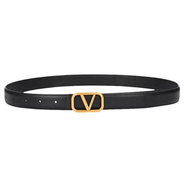 Decorative belt, women's belt, 1 pc thin belt 3CM, black, 110cm