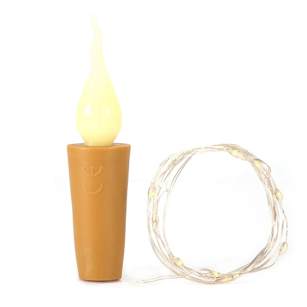 10 STK Cork Form String Light Flaska Plugg LED-lampa Batteridriven