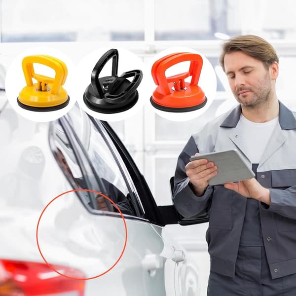 Mini Dent Remover - 3 Pieces - Dent Puller - Suction Cup - Glass Holder - 5.8cm
