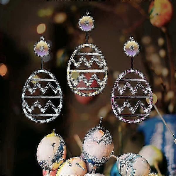 Easter Window Lights, Luminous Easter Decorations, Hanging String Lights for Home Bedroom Living Room Wall Decor